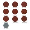 300Pcs 2Inch/50mm Disc Sandpaper Set Self-adhesive Flocking Sandpaper 60-3000 Grit Hook&Loop Sanding Disc With 6mm Shank Sanding