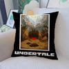 Anime Designs Game U-Undertale Vintage Stitch Lucky Dragon pillow cover sofa cushion cover home room decoration children gift