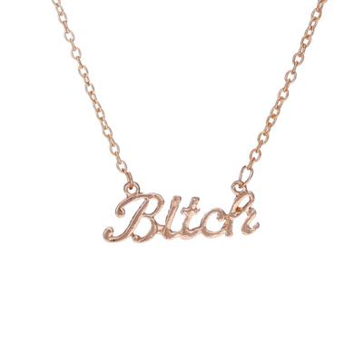 Hot-Selling Necklace Necklace Short Letter Necklace Clavicle Chain