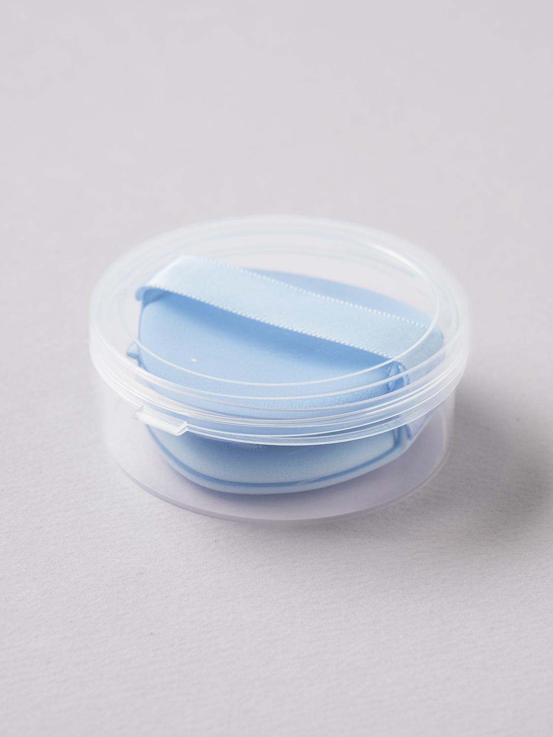 Water Makeup Blender Sponges (2-Pack) with Storage Case 1ea