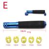 Yellow Blue Aluminum Alloy Non Slip Grip Aluminum Alloy EVA EVA Grip