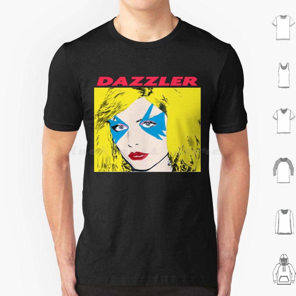 Dazzler T Shirt Big Size 100 Cotton Superhero Pop Star Star Album Cover Mash Up Pulp2pixel Mutant Dazzler X Men 1980 S S