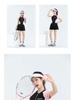 2025 Women's Slim One-Piece Swimsuit: New Skirted Style, Quick-Dry, Conservative, Ideal for Vacations and Hot Springs