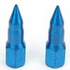 2 Pcs Grse   Nozzle All Steel Needle Nose Dispenser Grse   Accessory  Less thanbr(Blue )