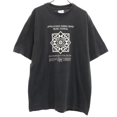 90s Made In USA Old Music Festival Short Sleeve T-shirt Men's Used