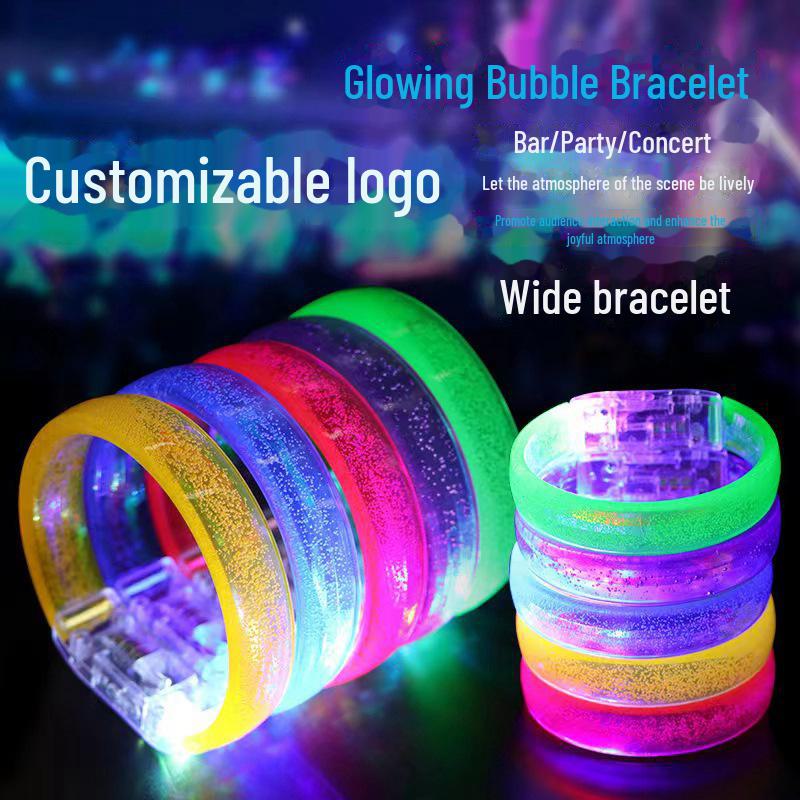 Blue Luminous Star Headband & Glow Stick Party Props