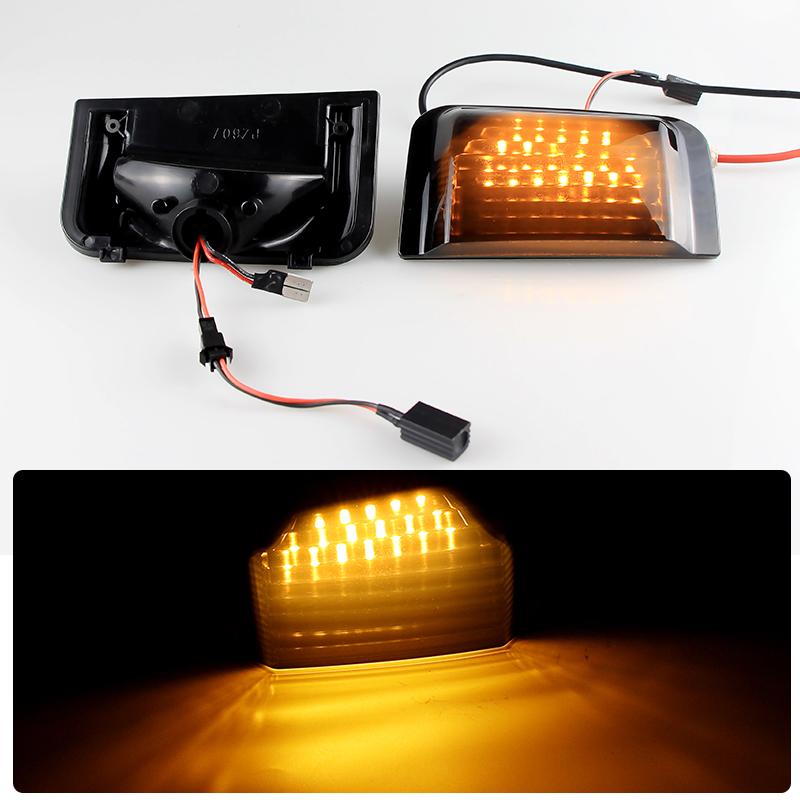 2pcs LED Dynamic Side Mirror Lights For PEUGEOT BOXER 2006-2019 For CITROEN JUMPER 2006-2019 RELAY 2006-2019 Turn Signal Lamp