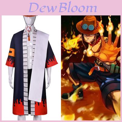Portgas·d· Ace Cosplay Kostüm für Erwachsene Hochgradig restaurierte One Piece Charakteruniform