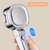 New Bathroom Booster Shower Head, 3 Mode Adjustable Spray, Bathroom Shower System Handheld Shower Head, Silver Shower Head