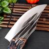 Butcher Knife Hand Forged Blade Kitchen Knives Plastic Handle Boning Knife Cleaver Meat Chopping Vegetables Cooking Chef Knives