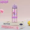 Demon Hunter Plastic Water Cup Rumi Mira Zoey Drinking Bottle Hunters Gourde Cups Warriors Gourd KPOP HUNTRX 900ml k pop Kid Friendly Entertaining Fun
