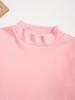 Unisex Kids Base Layer Top Mock Neck Thermal Shirt Warm Long Sleeve Undershirt for All Season Home Daily Wear