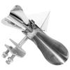Mulino a Vento Bird Device Riflettente Elettrico 24x24cm Acciaio Inossidabile Repellente per Uccelli 1 Confezione