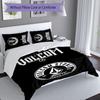 3pcs V-VOLCOM LOGO3 pattern bedding set duvet cover set includes duvet cover &pillowcases, perfect all season bedroom decoration & gift