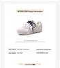 2024 Autumn Women's Dexun Leather Sneakers: Two-Color Laces, Forrest Gump Style, Casual Dad Shoes