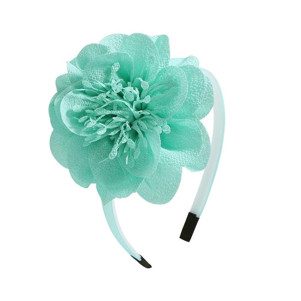Multi-Layers Big Flower Headband Grosgrain Ribbon Girl Hair Hoop Headwear  Hair Accessories