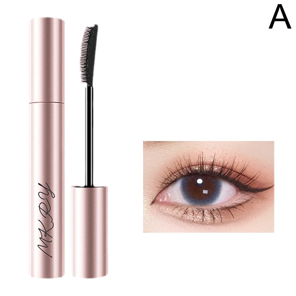 Black Mascara Eyelashes Mascara Silky Eyelashes Lengthening Cosmetics Waterproof Eye Volume Eye R3V1