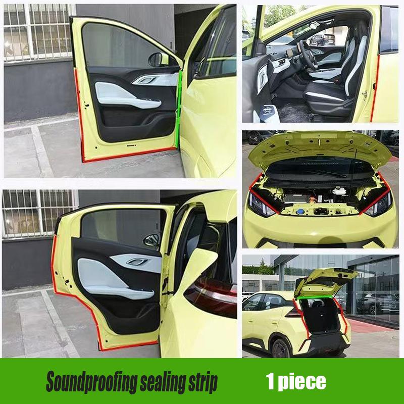

Для BYD Seagull Dolphin Mini 2025 2024 Звукоизоляционная уплотнительная лента Водонепроницаемая и пыленепроницаемая Модификация автомобильного интерьера