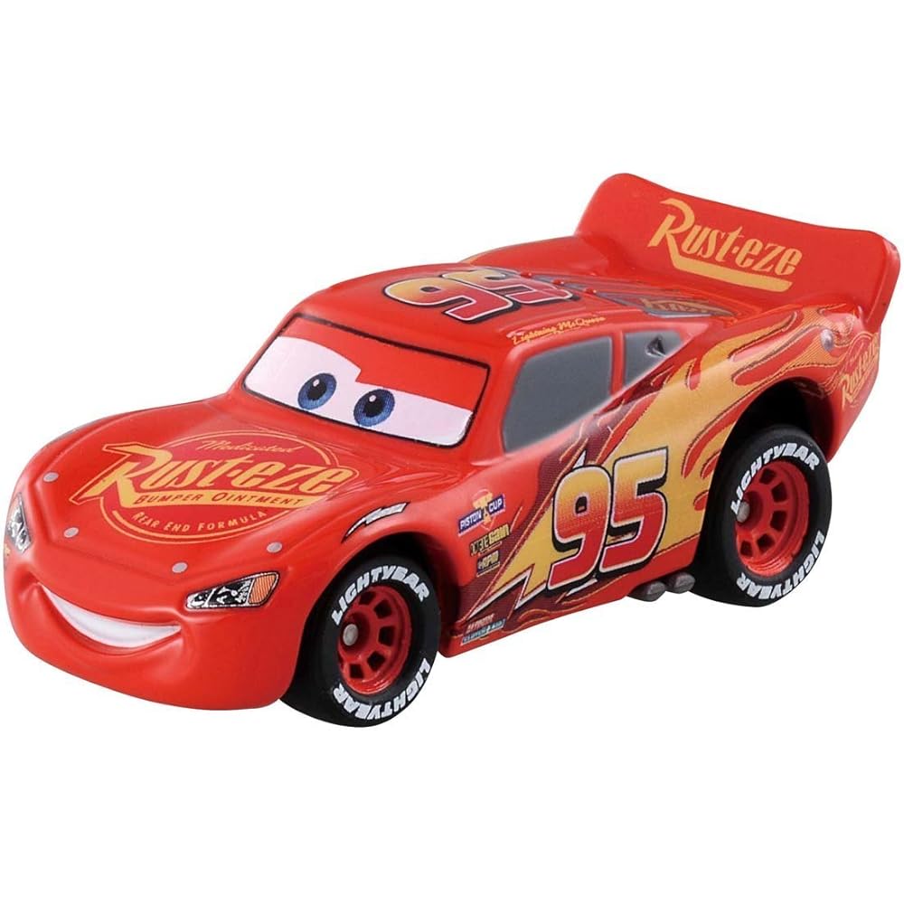 Disney Cars Tomica C-41 Lightning McQueen Standard Type Toy Vehicle
