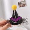 Funny Pumpkin & Ghost Hair Clips for Kids - Halloween Festival Dark Style Costume Accessories