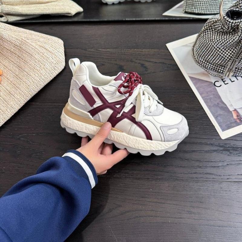 Women's autumn new muffin sole small women's shoes casual versatile transport dad shoes