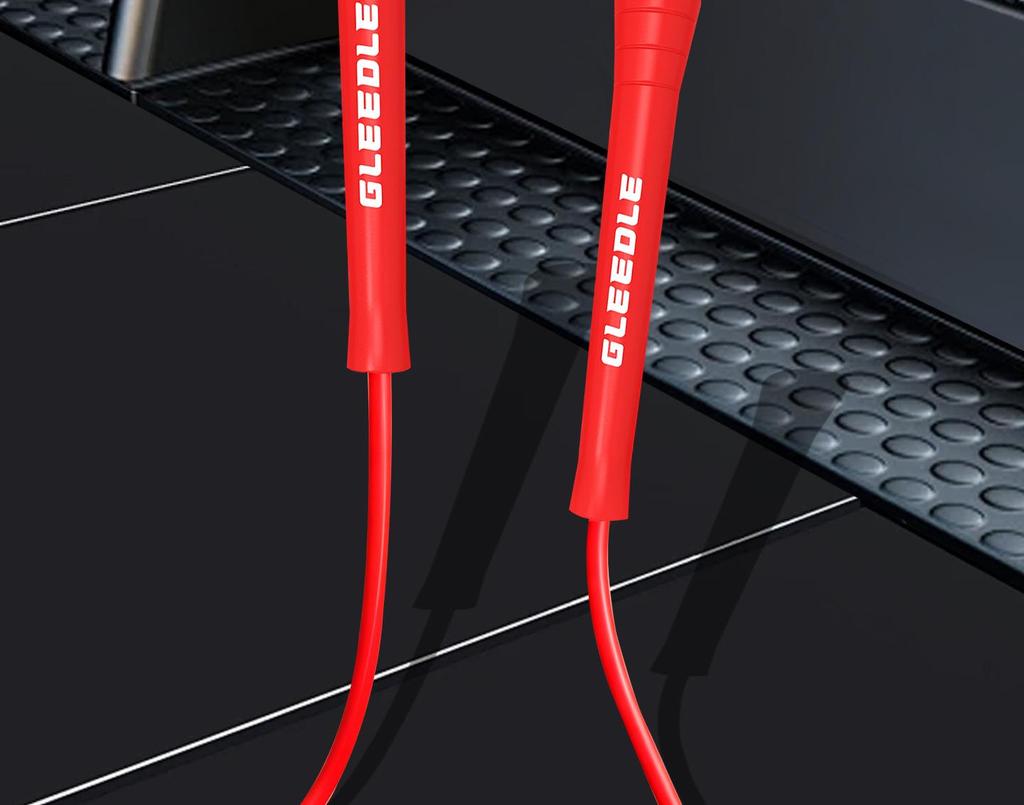 Gleedle Gedele 6mm PVC Medium-Handle Cold/Wear-Resistant Weight Loss Jump Rope