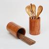 Solid Wood Chopstick Holder