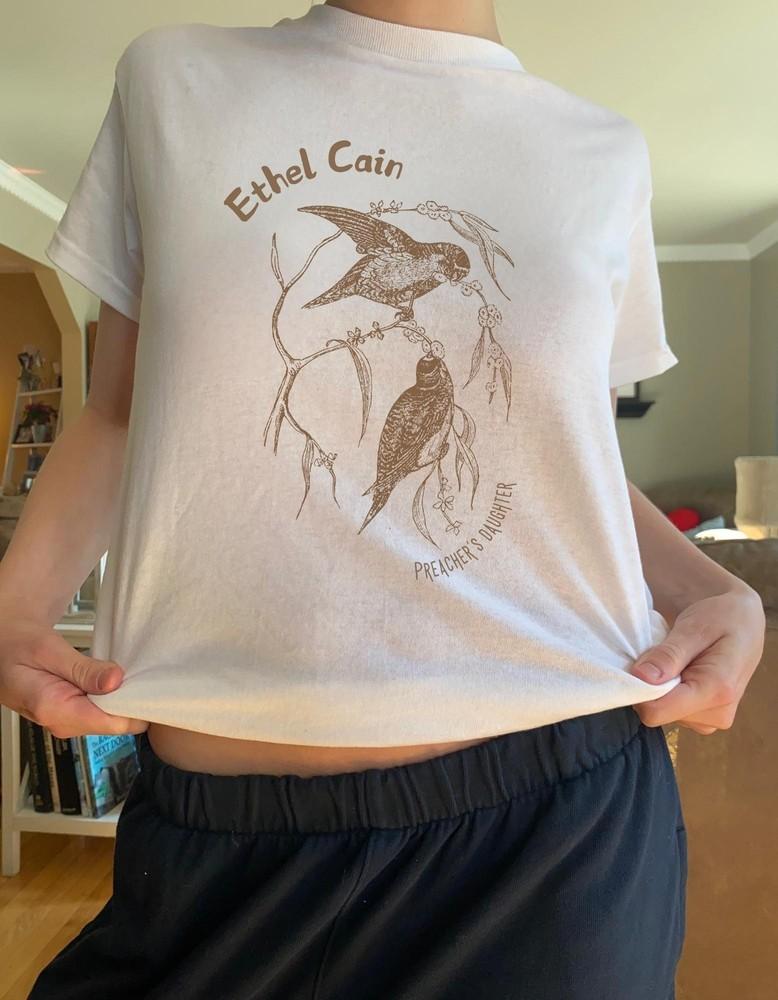 Футболка Ethel Cain Preacher s Daughter Футболка с логотипом группы Ethel Cain Ретро футболка Унисекс футболка S