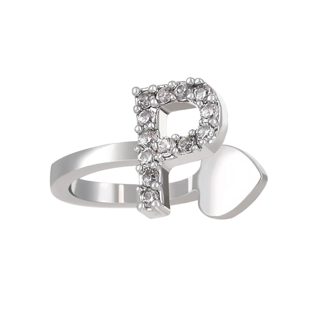 Advanced Temperament 26 English Letter Ear Clip Simple U No Ear Hole Earrings For Women