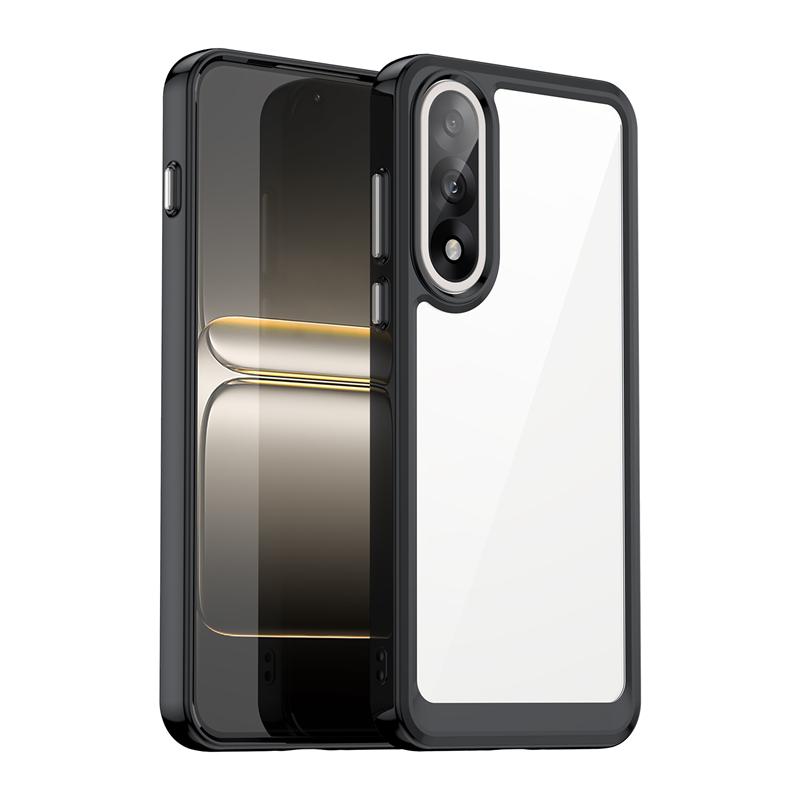 

Прозрачный чехол для OnePlus Nord 5 Чехол Силиконовая цветная накладка Чехол для OnePlus Nord 5 для OnePlus Nord CE 5 Противоударный чехол для телефона OnePlus Nord 5 чёрный