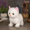 Wagging Plush Electric Cat Toy Simulated Kitten Robot Electric Pet  For Kids Birthday Gift