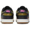 Nike Dunk Low Día De Muertos Women Sneakers Gold Black Khaki FQ8148-010