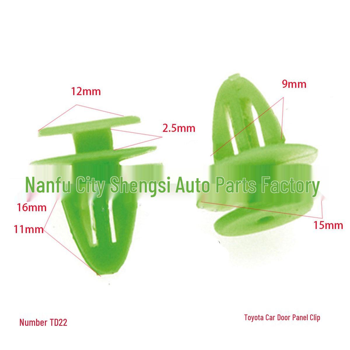 

Hyundai ix35, I30, Elantra Door Panel Clips & Buckles 10000