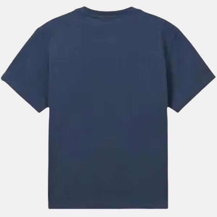 Levis Simple Comfortable Crew Neck Short Sleeve T-Shirt Men Tops Navy-Blue 001DQ-0001