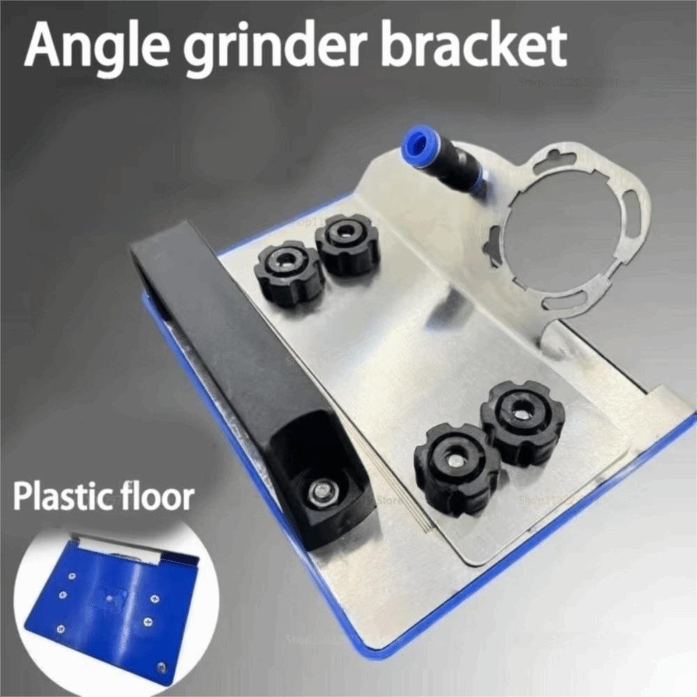 Portable Angle Grinder Stand Stainless Steel Adjustable Tile Chamfering Tool 45 Degree Chamfering Stand Bracket Woodworking