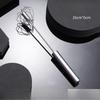 Stainless Steel Manual and Semi-automatic Household Handheld Egg Beater Baking Tool Mixer