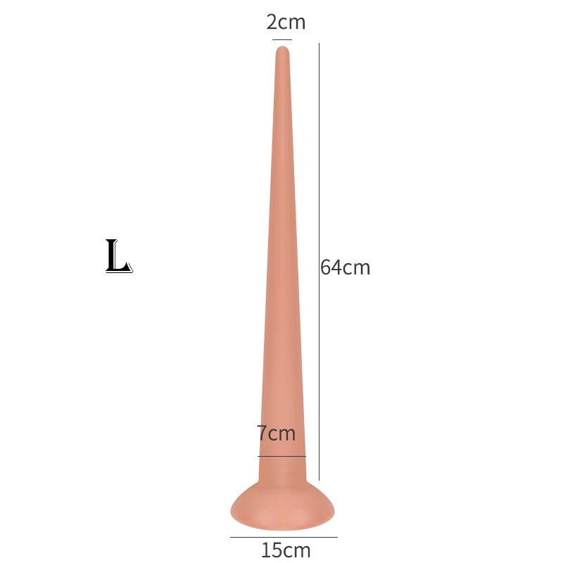 Silikonový anální kolík ocasní anální dilatátor Sexuální hračky pro dospělé Big Dildo s Sucker Fisting Realistický penis Gay BDSM Pegging Slave