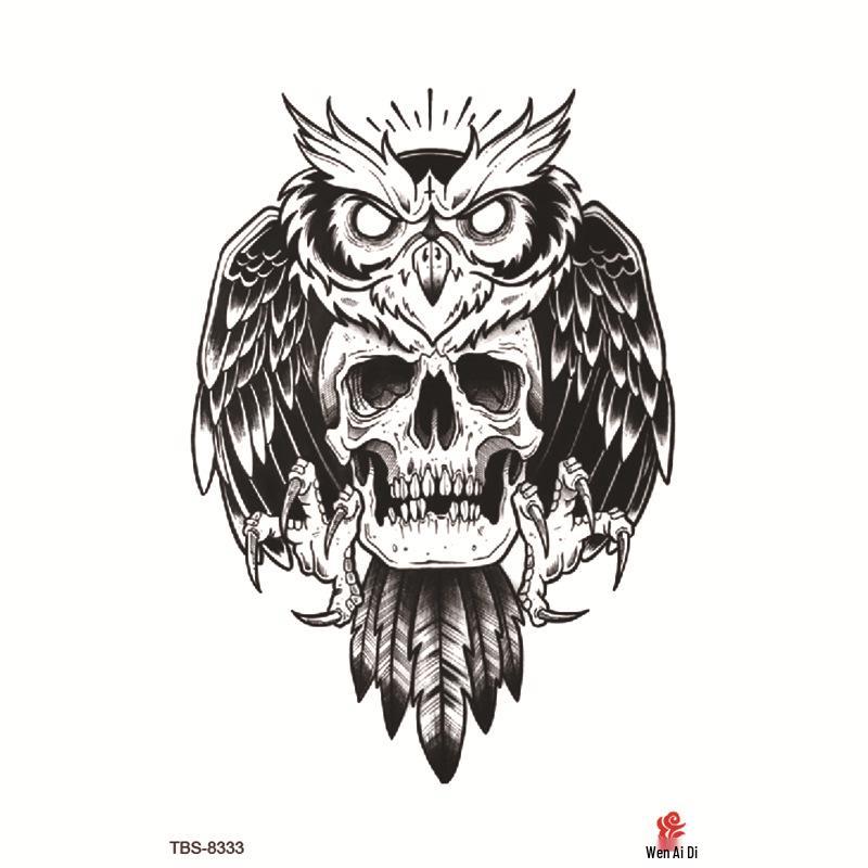 Set mic de tatuaje autocolante totem și simbol impermeabile pentru antebraț