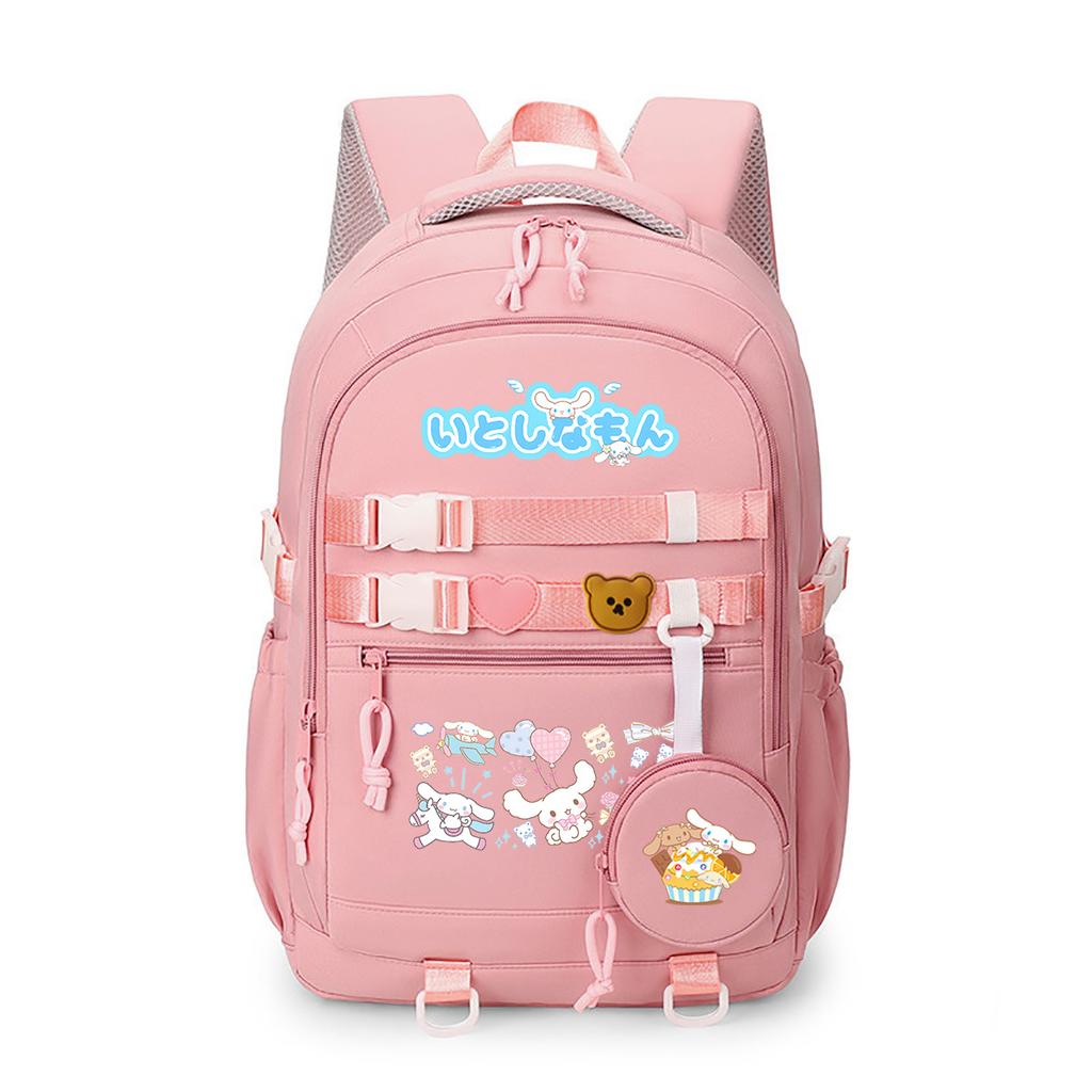 Big-Eared Puppy Cute Cartoon Printed Backpack College Style Primary And Secondary School Students Large-Capacity Schoolbag
