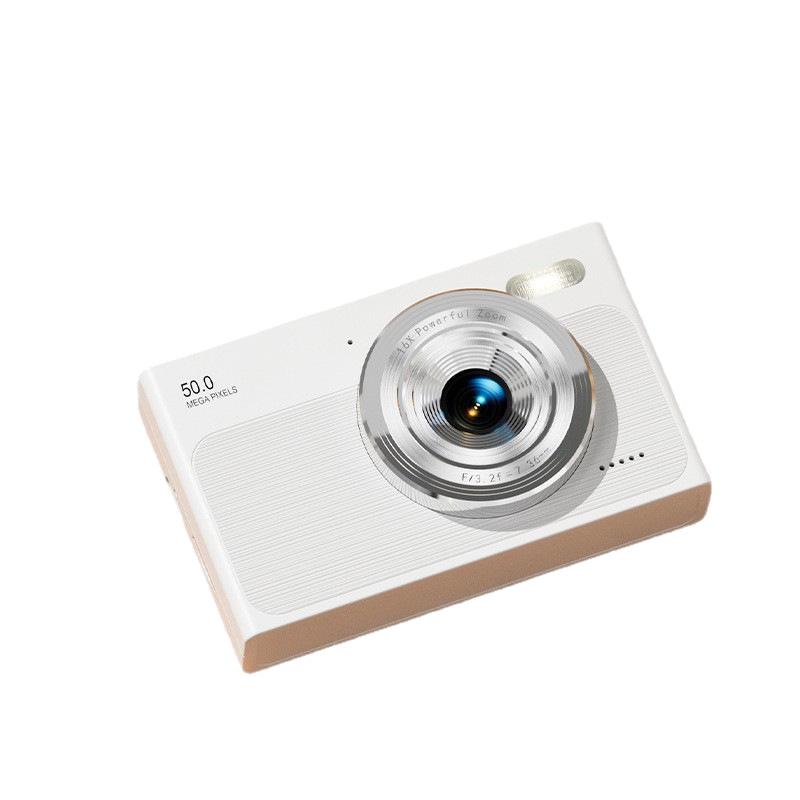 HD Dual-Camera Retro Digital Student Camera for Selfies and Travel
