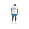 Nike Round Neck Letter Print Sports Short Sleeve T-Shirt Men Tops White DZ2635-133