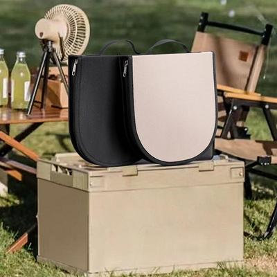 Camp Utensil Storage Bag Waterproof Thickened 600D Oxford Camping Tableware Storage Bag Utensil Silverware Holders Pouch Bag
