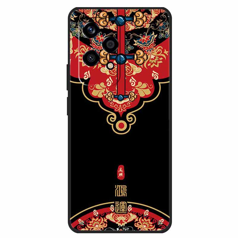 Etui na Honor 200 Lite Wzór Drukowany TPU Odporny na Wstrząsy Pokrowiec na Telefon