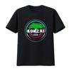 Bonzai Records T Shirt Techno Trance Hardcore All Sizes S M L XL 2XL Black Grey Vintage Washed Stretched Fashion Versatile