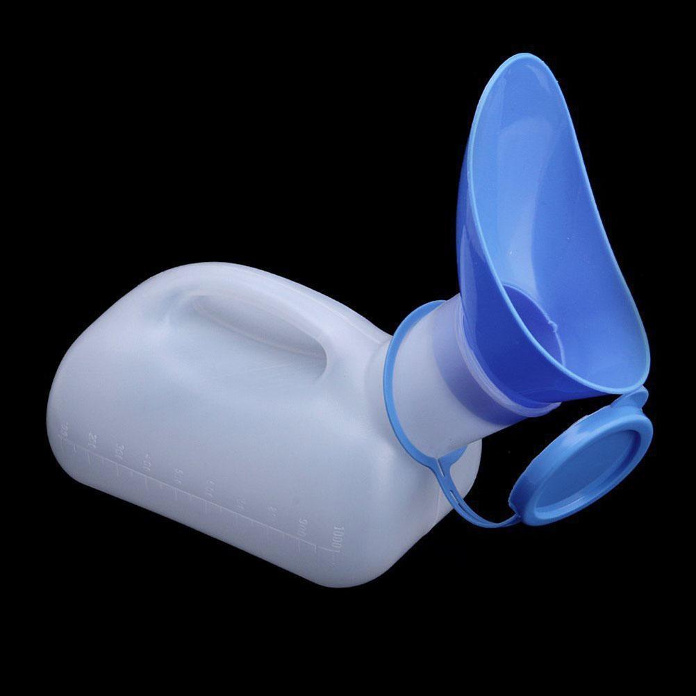 1000ML Unisex Urinal Urine Bottles Toliet Pee Bottle Durable Portable Urinal Toilet Bottle