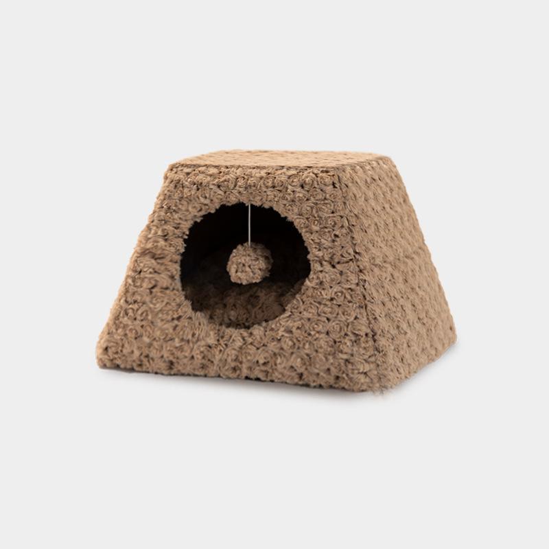 Pet House Cat Nest Warm in Winter Thickened Cat House Removable and Washable in Four Seasons Home Dog Nest Pet Products