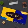 Sigma Gamma Rho Print Mouse Pad, for Keyboard Pad Laptop PC Mat for Office Home Use, Desk Decor, Perfect Birthday Gift for Gamers