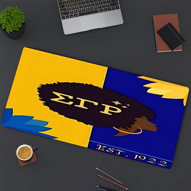 Sigma Gamma Rho Print Mouse Pad, for Keyboard Pad Laptop PC Mat for Office Home Use, Desk Decor, Perfect Birthday Gift for Gamers