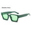 Mode Vintage Marke Quadrat Sonnenbrille Frauen Männer Retro Kleine Schwarze Sonnenbrille Unisex Ins Beliebte Shades Brillen UV400