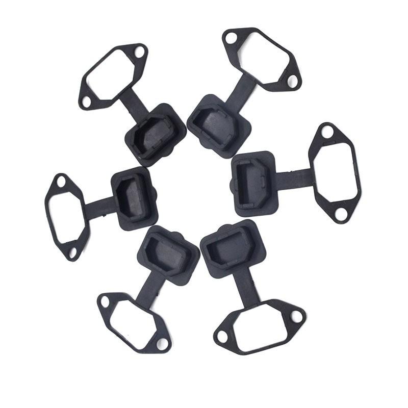 Lieferung von Gummiabdeckungen aus PVC für Ladebuchsen von Elektrofahrzeugen, V-förmigen Buchsen-Schutzabdeckungen und Einzelsteckdosen-Abdeckungen